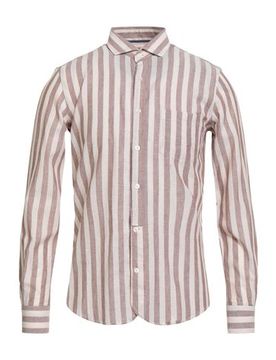 OUT/FIT Hemd Herren Braun M Herren