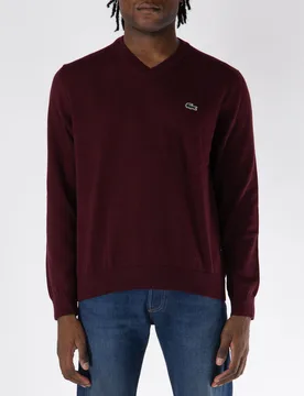 LACOSTE MAGLIONE COLLO A V - Lacoste - FashionsVida
