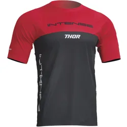 Maglia Bici Mtb JERSEY Assist Censis Nero Rosso taglia S