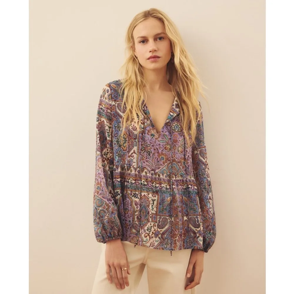Blusa de mujer flores - Southern Cotton - FashionsVida