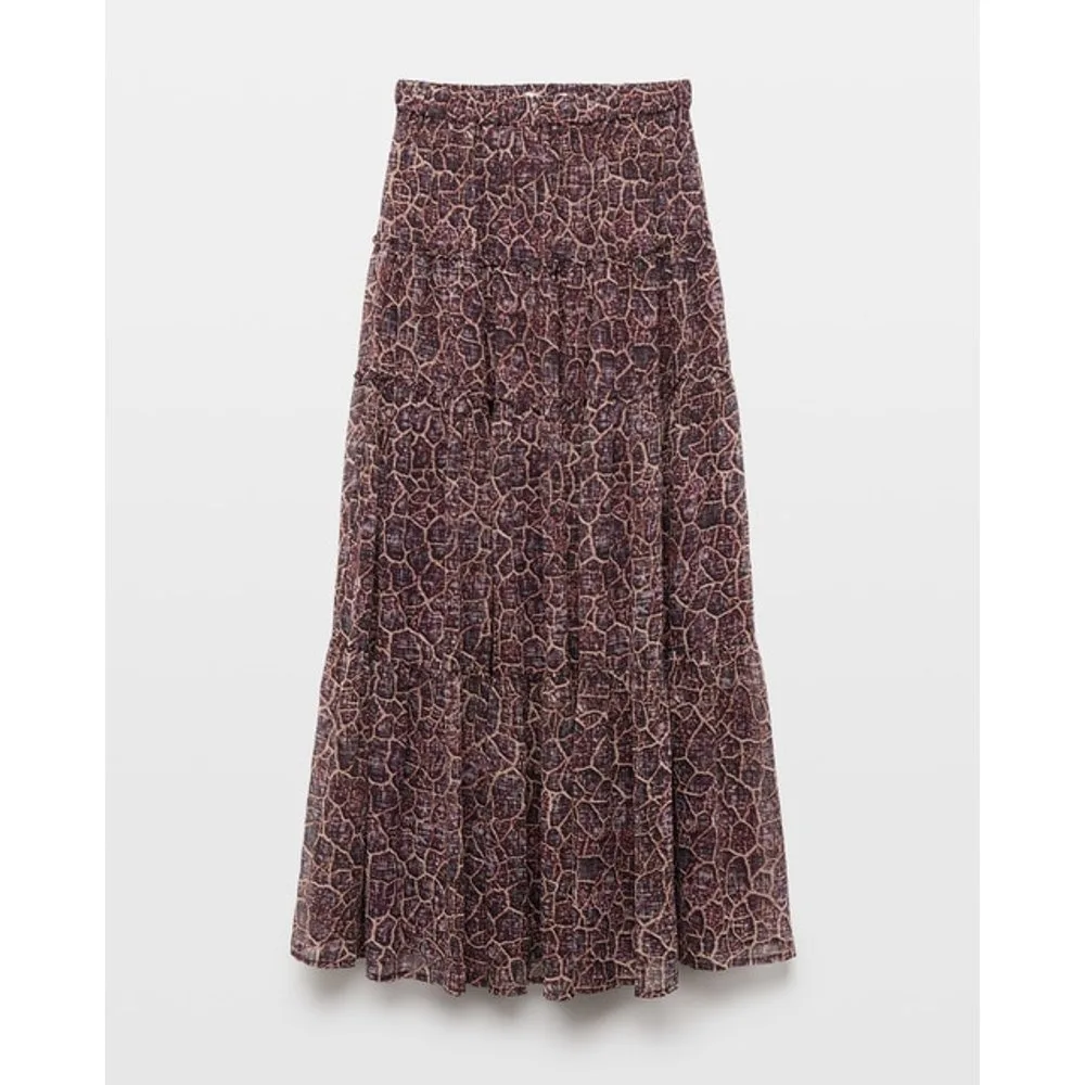 Falda larga georgette - Southern Cotton - FashionsVida