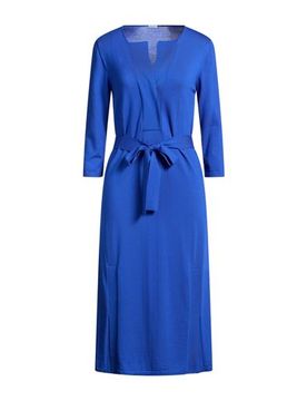 Midi-Kleid Damen Königsblau 32,34,38 Damen