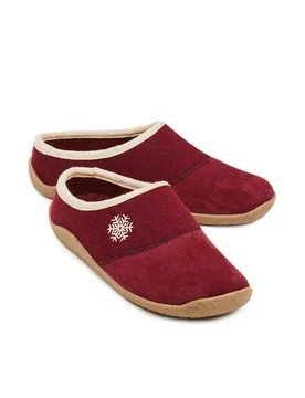 Hallux-Hausschuh Atmungsaktiv - Bordeaux - female - Size: 42 - Avena - FashionsVida