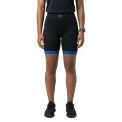 Mallas Cortas Kerry Short Leggings Black / Blue L Women