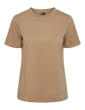 PIECES Camiseta 'RIA' beige oscuro