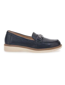Mocassino Nero con Morsetto 526823 38