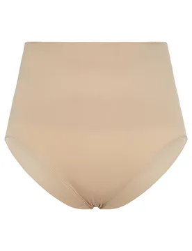 Women's Slimming Briefs in Light Beige Size: 14-16 - Light Beige - Size: 14-16 - Yours - FashionsVida