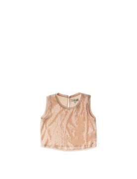 Top con paillettes ROSA CHIARO 12