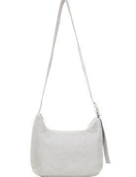 NAEMI Bolso de hombro plata