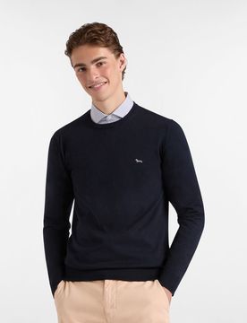 Harmont&blaine maglia uomo blu