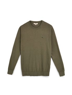 Maglia verde a maniche lunghe girocollo Nby01 XXL