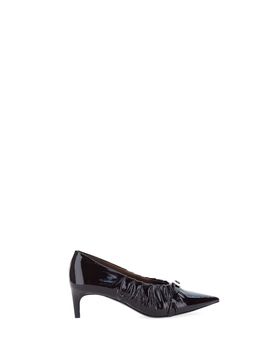 Décolleté in pelle MARRONE 38.5