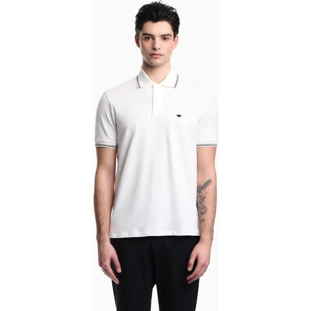 Polo de hombre manga corta regular fit - Emporio Armani - FashionsVida
