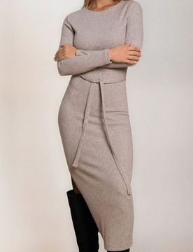 Sinsay - Vestito di felpa - beige