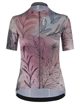 Maglia A Maniche Corte G1 Flower Leaves Autumn - Q36.5 - FashionsVida