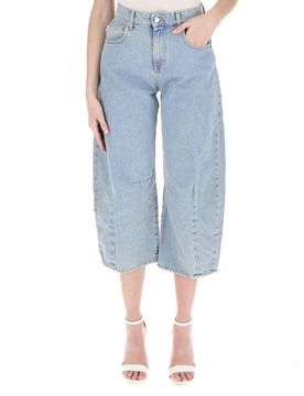 Jeans cropped AZZURRO CHIARO XS
