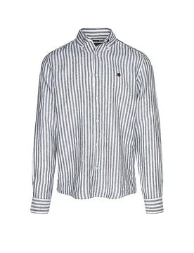 Leinenhemd H-LIAM dunkelblau XXL herren - BOSS - FashionsVida