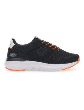 Sneakers Lucas Nere e Arancio 40