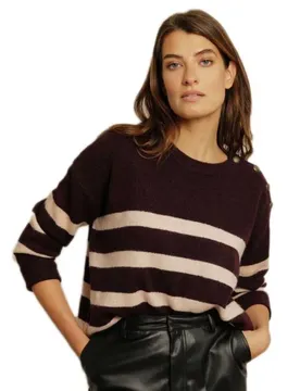 Deeluxe Maglione Francine Plum L