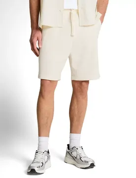 Relaxed structured sweat short male