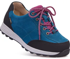 Minnie High‑Performance Women's Extra Wide Shoes for Swollen Feet - Teal Multi - Size: 5 XXW