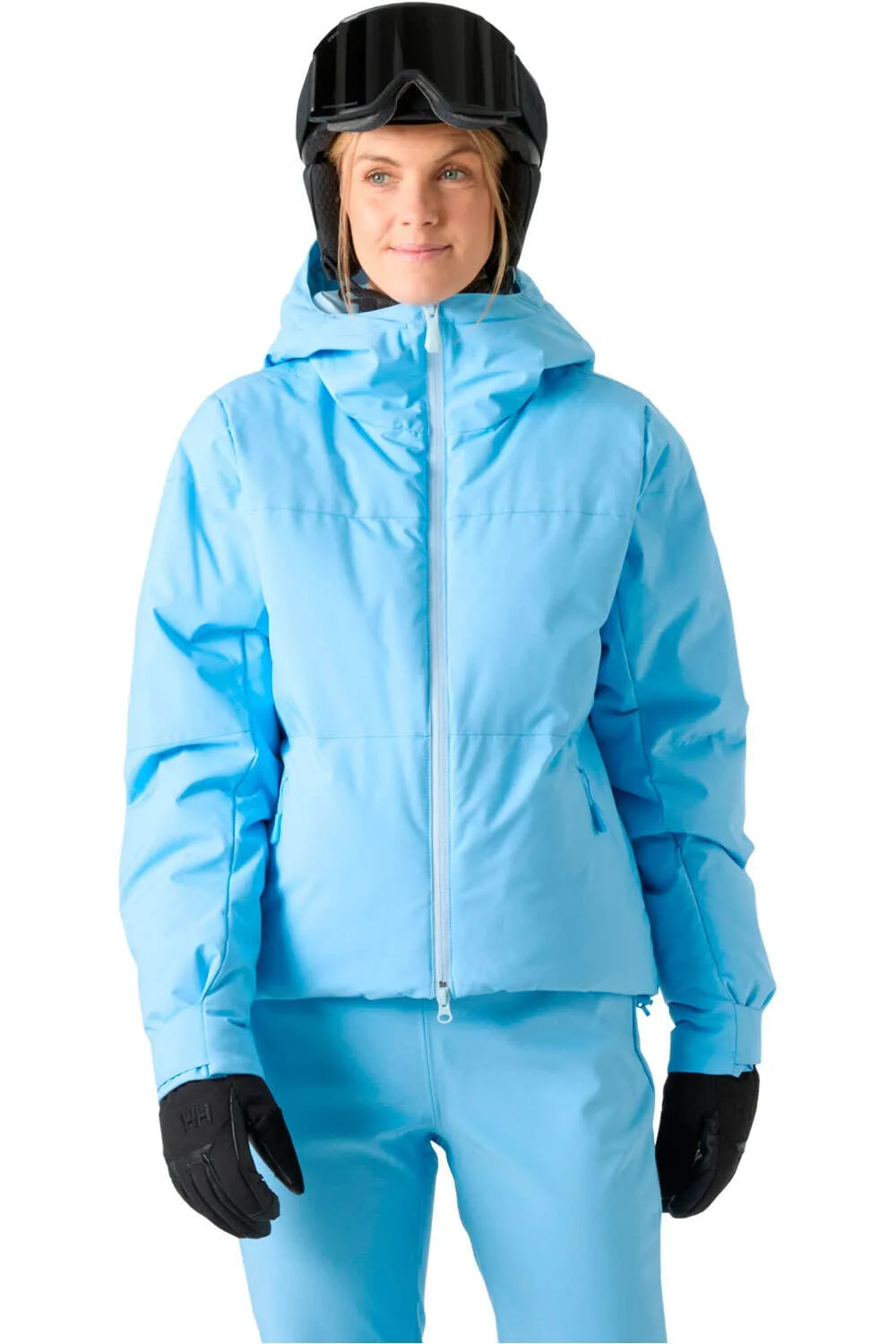 W nora short puffy jacket chaqueta esquí mujer Azul (S) - Helly Hansen - FashionsVida