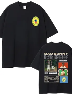 Bad Bunny DeBi TiRAR MaS FOToS DTMF Graphic T-shirt Summer Men Women Fashion Trend Streetwear Male Hip Hop Oversized T Shirts - Aliexpress - FashionsVida