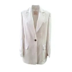 Giacca Oversize Bianca WW29139