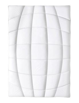 Leichtsteppbett "Allergo" weiss