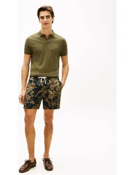Bermuda de caballero de lino estampada - Tommy Hilfiger - FashionsVida