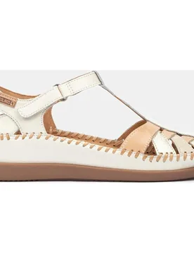 Cangrejeras Cadaqués de mujer en piel cierre adherente - Pikolinos - FashionsVida