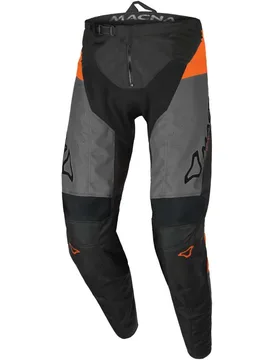 Pantaloni Motocross Backyard-1 Nero Grigio Arancio taglia M - Macna - FashionsVida