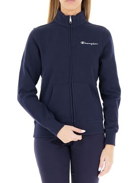 Felpa collo alto BLU SCURO XXL