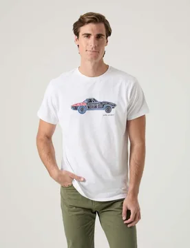 Camiseta de hombre de manga corta - Scotta 1985 - FashionsVida