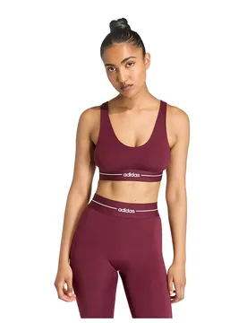 Soutien-gorge De Sport à Faible Impact Hyperglam Maroon M - Adidas - FashionsVida
