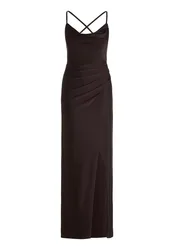 Kleid Lang ohne Arm female