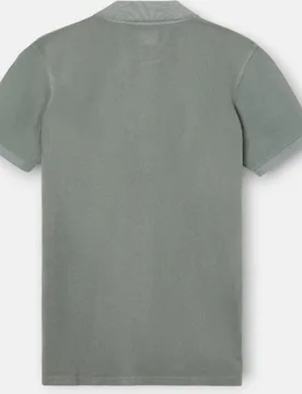 Polo clásico garment dye medio de hombre - Silbon - FashionsVida