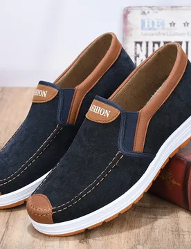 Old Beijing cloth shoes for men's casual wear resistant and anti slip men's vulcanized shoes, with a breathable canvas upper - Aliexpress - FashionsVida