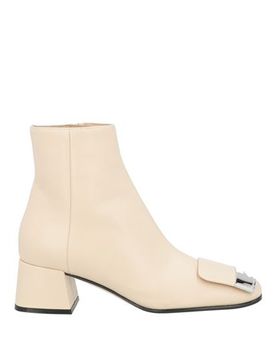 Botines de caña alta Mujer Hueso 35,35.5,36,36.5,37,38 Mujer