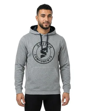 Felpa Con Cappuccio Felpa Grey - Switch - FashionsVida