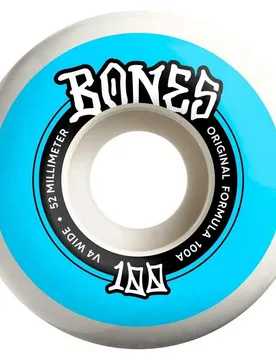 Roues De Skateboard Wide V4 White 52mm/100A unisex