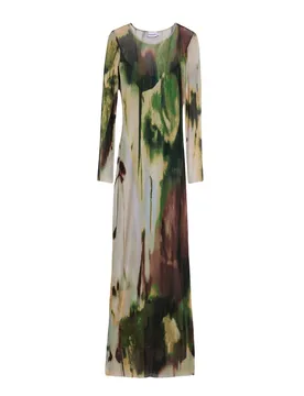 Desigual Damen Kleid Grün 515447