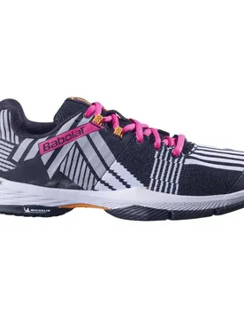 Sensa Padel Shoes Black / Pinkberry UK 8 - Babolat - FashionsVida
