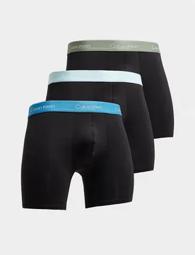 Mens Set da 3 Boxer Icon - Nero, nero nero Uomo taglia XL - Calvin Klein - FashionsVida