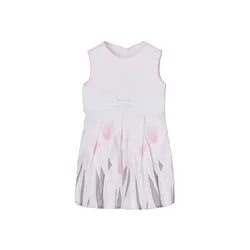 Boboli Vestito Senza Maniche 73307 White 3 Anni