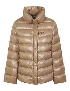 Piumino imbottito in nylon imbottito in piumi