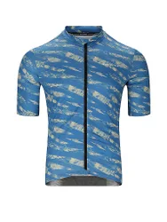 Herren Radtrikot Yaris blau XXL M