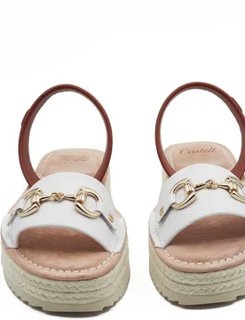 Sandalias de pala de mujer con de yute - CASTELL MENORCA - FashionsVida