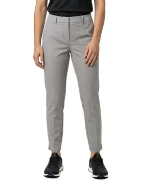 Pantaloni Lisa Slim Fit Light Grey Melange 34