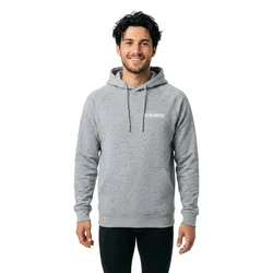 Felpa Con Cappuccio Cozy Support Grey